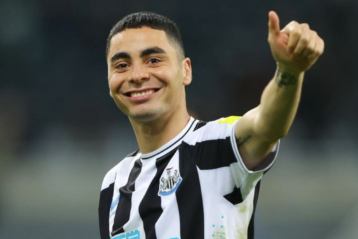 Soccer player Miguel Angel Almiron